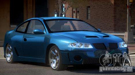 Pontiac GTO ZT для GTA 4