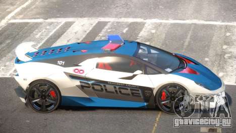 Lamborghini SE Police V1.4 для GTA 4