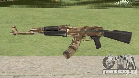 AK-47 (Camo Desert) для GTA San Andreas