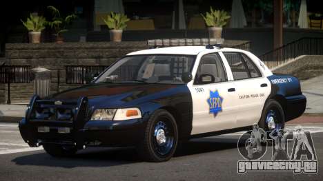 Ford Crown Victoria CR Police для GTA 4