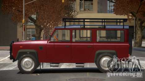 Land Rover Defender V1.0 для GTA 4
