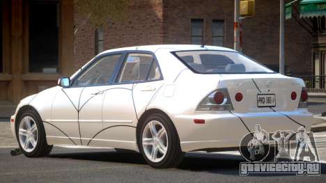 Lexus IS300 LS PJ5 для GTA 4