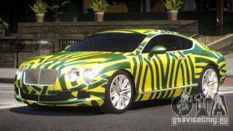2013 Bentley Continental GT Speed PJ1 для GTA 4