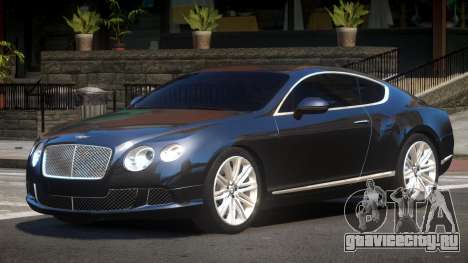 2013 Bentley Continental GT Speed V1.0 для GTA 4