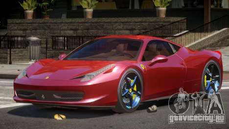 Ferrari 458 Italia V2.1 для GTA 4