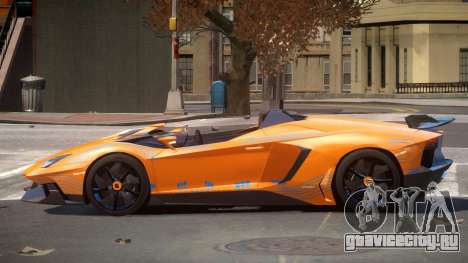 Lamborghini Aventador Spider SR PJ4 для GTA 4