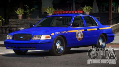Ford Crown Victoria NYS Police для GTA 4