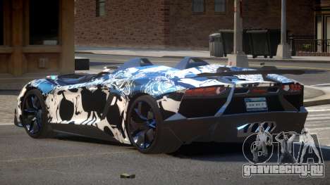 Lamborghini Aventador Spider SR PJ6 для GTA 4