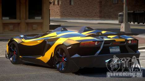Lamborghini Aventador Spider SR PJ5 для GTA 4