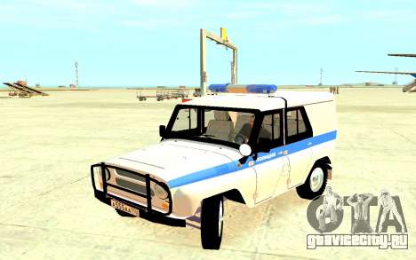 УАЗ Полиция 31512 для GTA 4