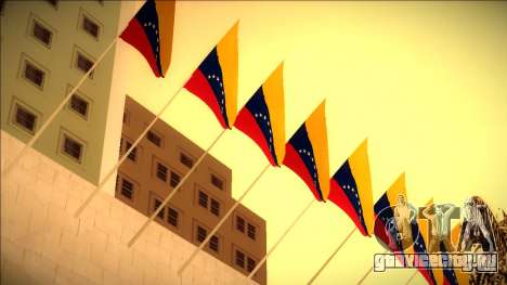 Венесуэльский флаг в мэрии и комиссариате для GTA San Andreas