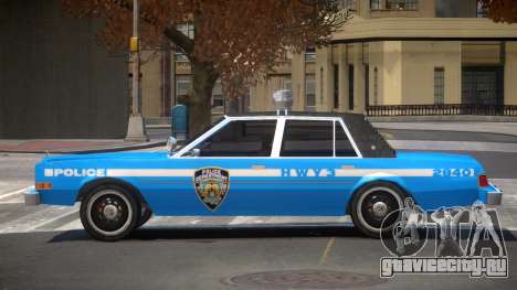 Dodge Diplomat Police V1.1 для GTA 4