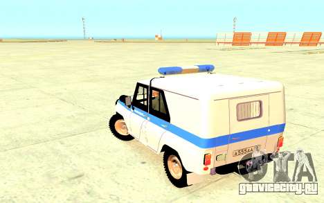 УАЗ Полиция 31512 для GTA 4