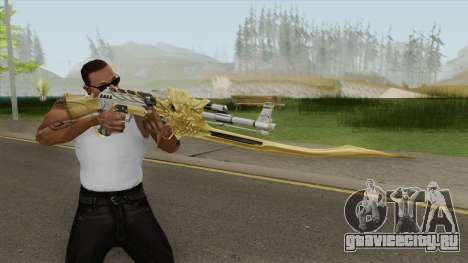 AK-47 (Beast Imperial Gold) для GTA San Andreas