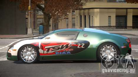 Bugatti Veyron DTI PJ7 для GTA 4