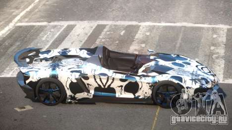 Lamborghini Aventador Spider SR PJ6 для GTA 4