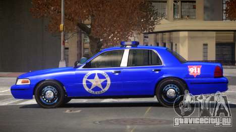 Ford Crown Victoria USM Police для GTA 4