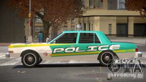 Dodge Diplomat Police V1.4 для GTA 4