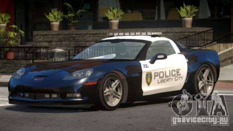 Chevrolet Corvette LS Police для GTA 4