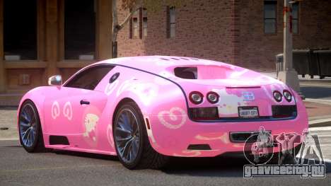 Bugatti Veyron SS PJ4 для GTA 4
