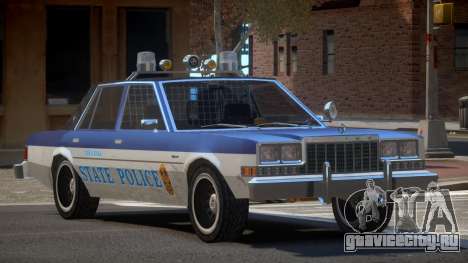Dodge Diplomat Police V1.3 для GTA 4