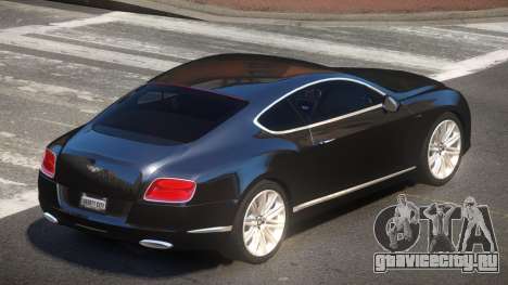 2013 Bentley Continental GT Speed V1.0 для GTA 4
