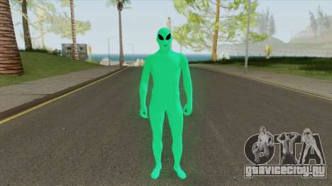 Green Alien Bodysuit (GTA Online) для GTA San Andreas