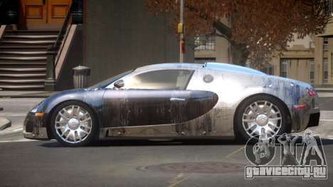 Bugatti Veyron DTI PJ4 для GTA 4