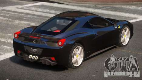 Ferrari 458 SR для GTA 4