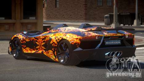 Lamborghini Aventador Spider SR PJ1 для GTA 4