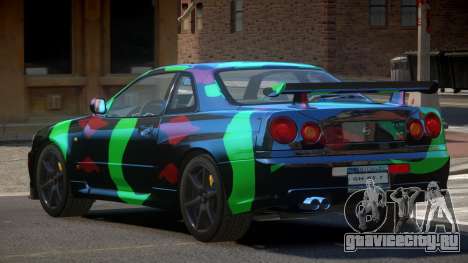 Nissan Skyline R34 L-Tuned PJ5 для GTA 4