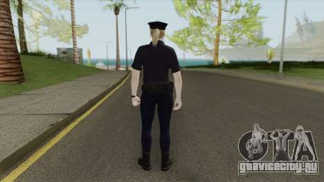 Rubia Policeman V1 (Bugstars Equipment) для GTA San Andreas