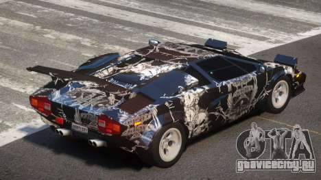 1985 Lamborghini Countach LP500 QV PJ5 для GTA 4