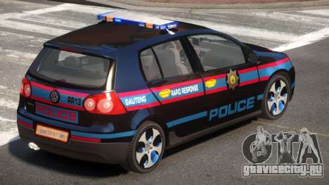 Volkswagen Golf V Police для GTA 4