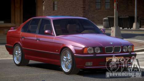 1992 BMW M5 E34 для GTA 4