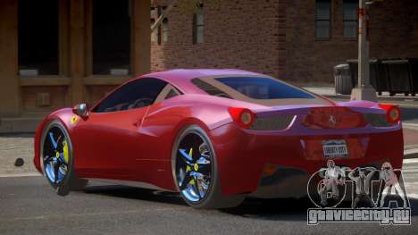 Ferrari 458 Italia V2.1 для GTA 4