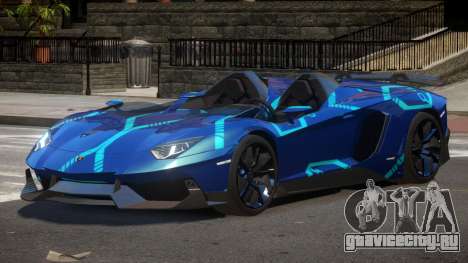 Lamborghini Aventador Spider SR PJ2 для GTA 4