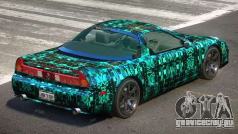 Acura NSX GT PJ2 для GTA 4