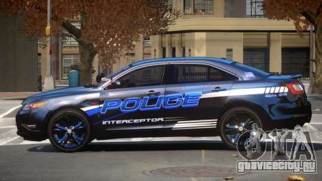 Ford Taurus Police V1.2 для GTA 4
