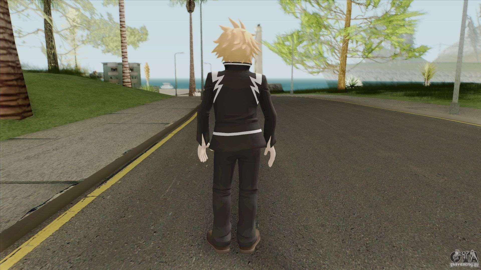 Denki Kaminari V1 (My Hero Academia) для GTA San Andreas