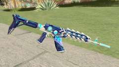 AK-47 (Broken Ice) для GTA San Andreas