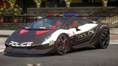 Lamborghini SE Police V1.1 для GTA 4