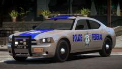 Dodge Charger Police Federal для GTA 4
