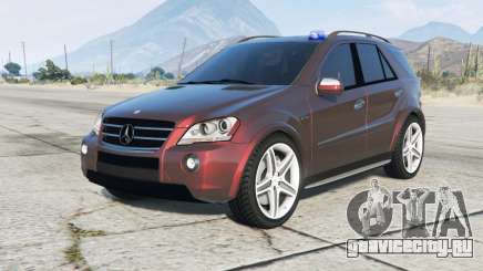 Mercedes-Benz ML 63 AMG Kriminalpolizei для GTA 5