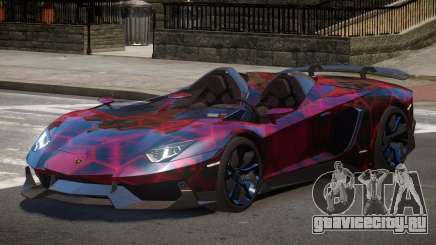 Lamborghini Aventador Spider SR PJ3 для GTA 4