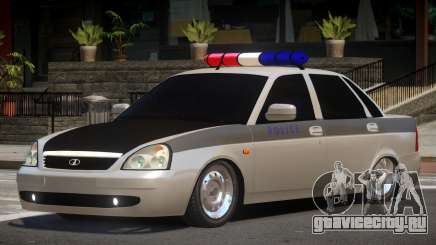 Lada Priora Police V1.1 для GTA 4