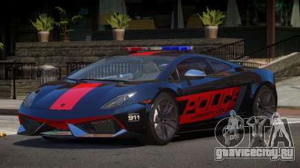 Lamborghini Gallardo SR Police для GTA 4