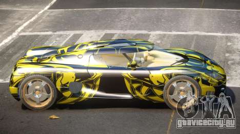 Koenigsegg CCRT Sport PJ1 для GTA 4