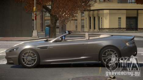 Aston Martin DBS Volante PJ1 для GTA 4