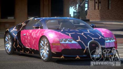 Bugatti Veyron 16.4 RT PJ3 для GTA 4